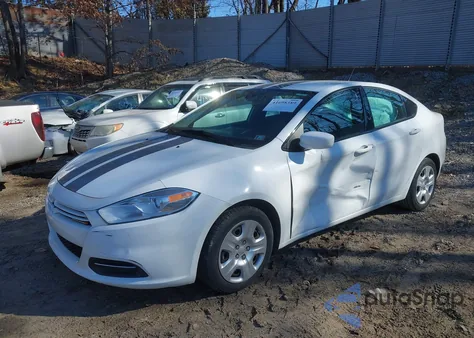 2016 Dodge Dart Se из США, поврежденный, VIN 1C3CDFAA6GD504460
